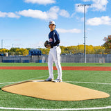 Portolite High School Baseball 10" Two - Piece Game Pitching Mound (Ages 16+) - Custom Netting