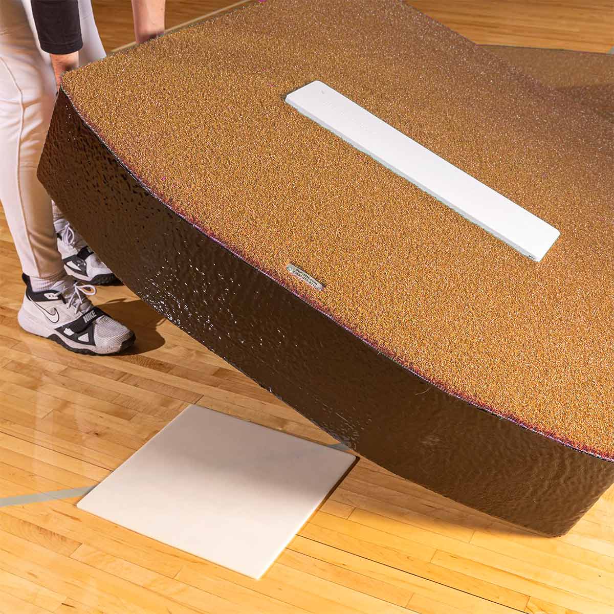 Portolite Oversized One - Piece Baseball Practice Pitching Mound - Custom Netting