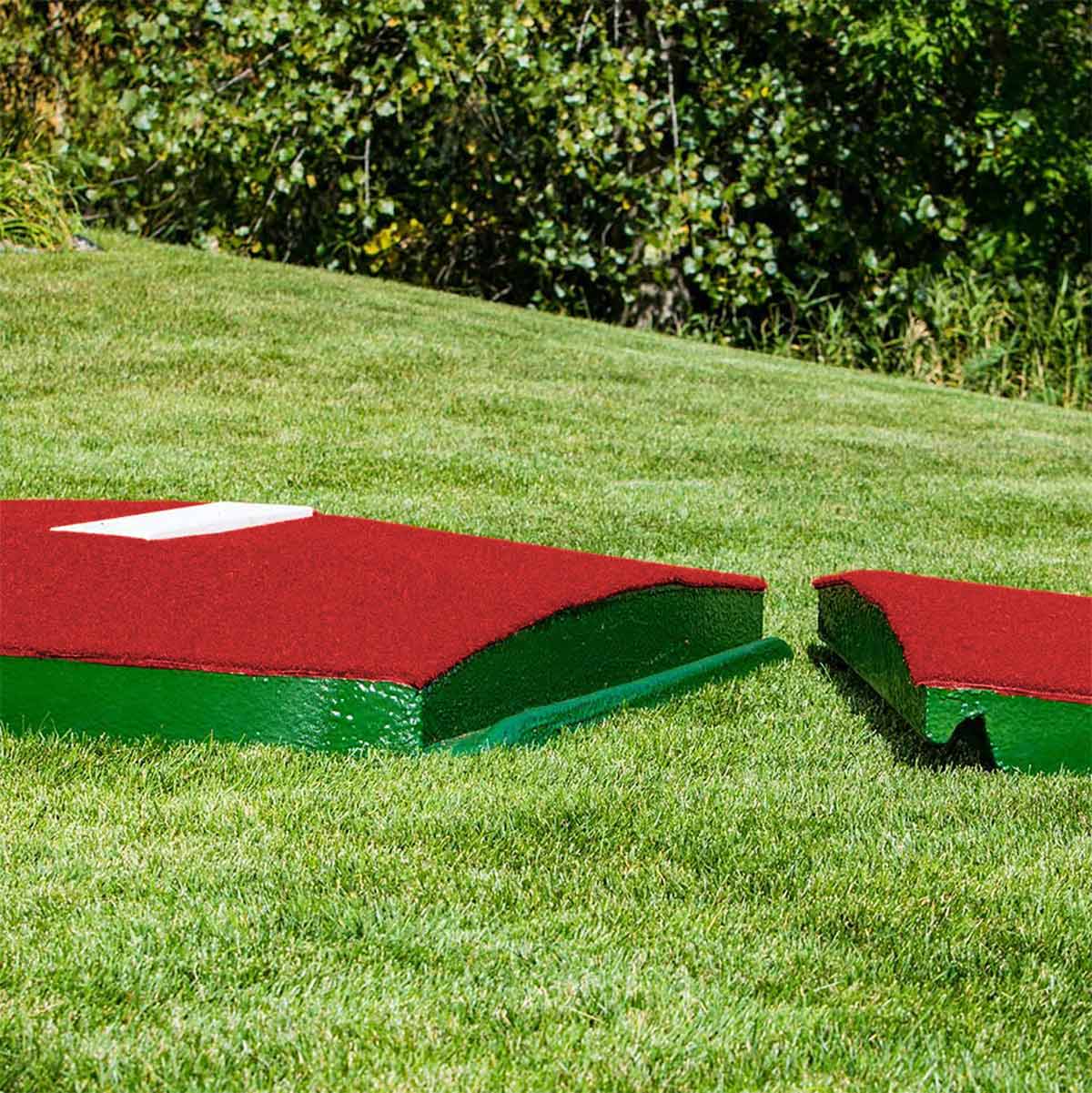 Portolite Oversized Two - Piece Baseball Practice Pitching Mound - Custom Netting