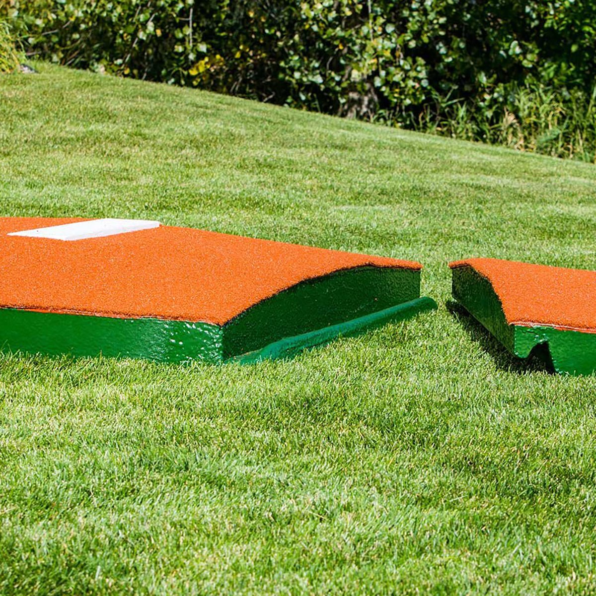 Portolite Oversized Two - Piece Baseball Practice Pitching Mound - Custom Netting