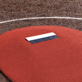 Portolite Youth Baseball 6" Oversized One - Piece Game Pitching Mound (Ages 10 - 14) - Custom Netting