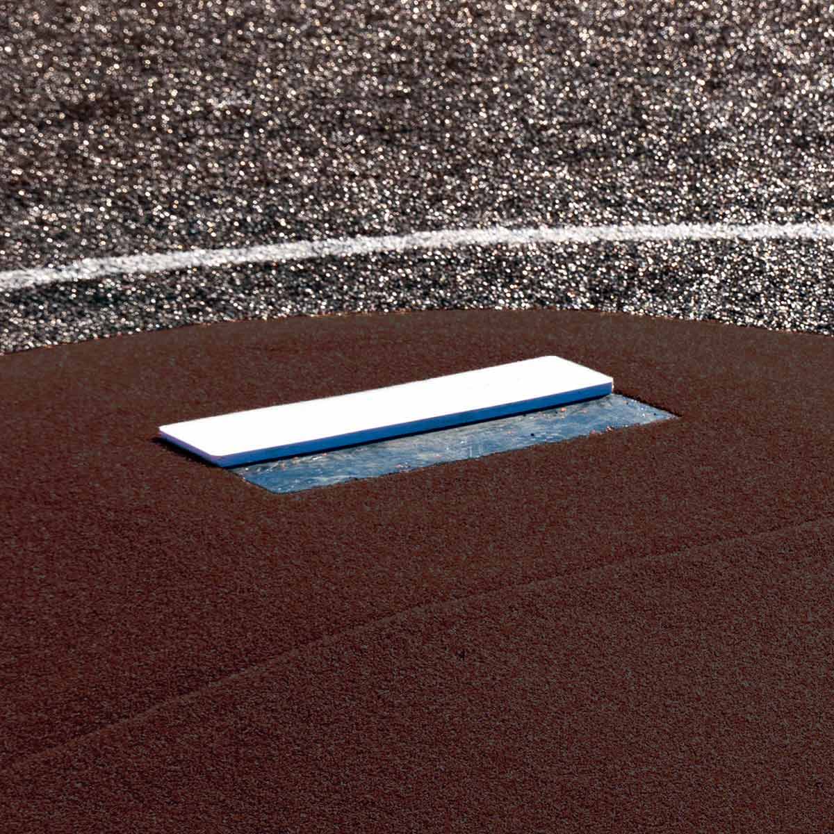 Portolite Youth Baseball 6" Oversized Two - Piece Game Pitching Mound (Ages 9 - 13) - Custom Netting