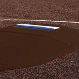 Portolite Youth Baseball 6" Two - Piece Game Pitching Mound (Ages 9 - 13) - Custom Netting