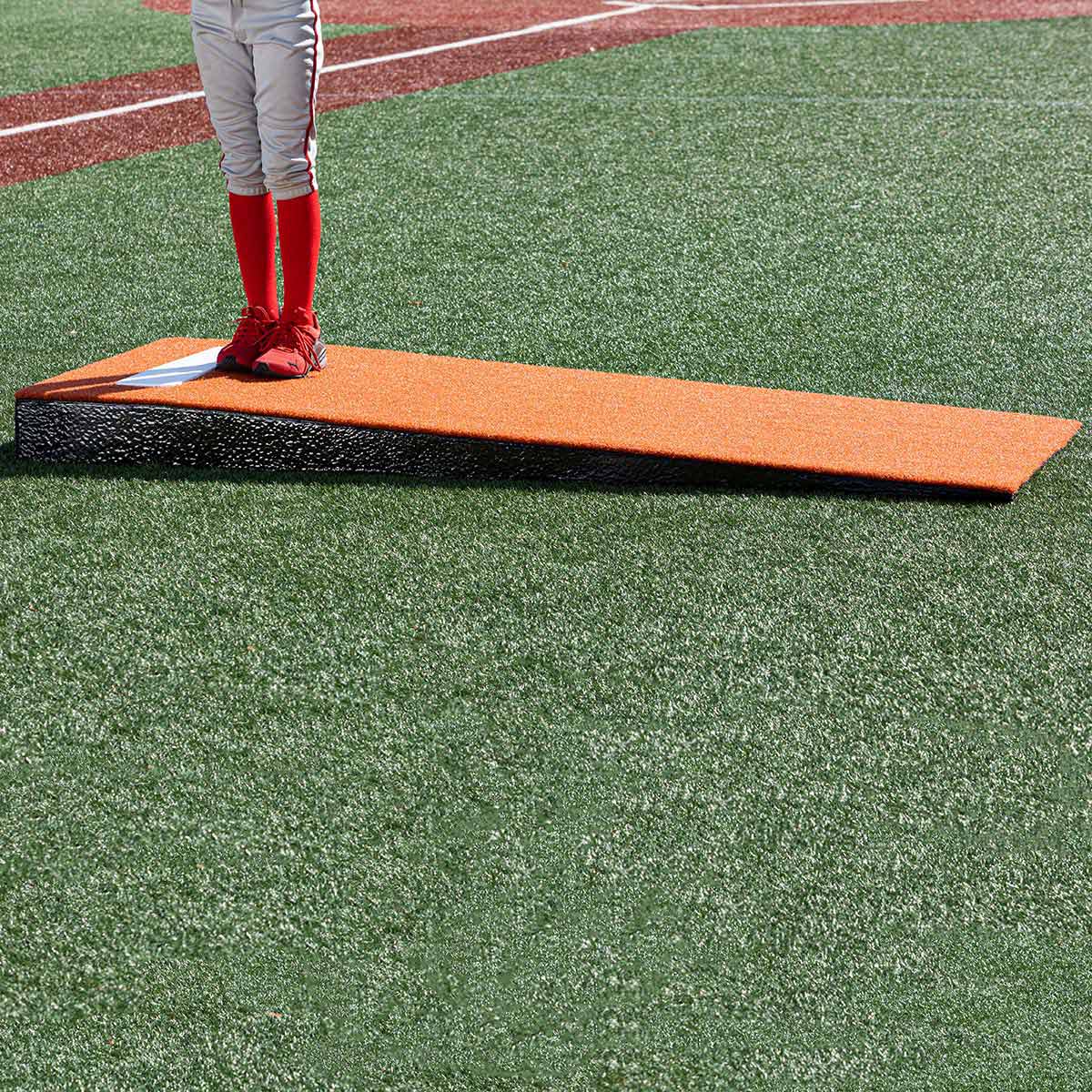Portolite Youth Baseball One - Piece Junior Practice Pitching Mound (Ages 5 - 12) - Custom Netting