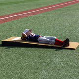 Portolite Youth Baseball One - Piece Junior Practice Pitching Mound (Ages 5 - 12) - Custom Netting